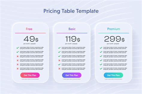Our Pricelist and Packages  .